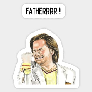 Douglas Reynholm, Fatherrrr!!! IT Crowd Sticker